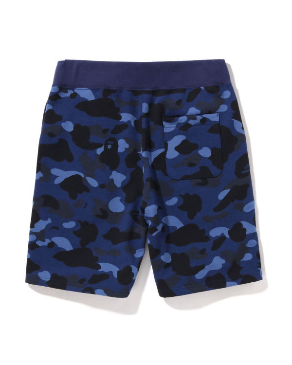 Bermudas Bape Color Camo Hombre Azules | 187602-BCK