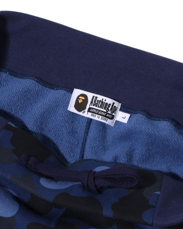 Bermudas Bape Color Camo Hombre Azules | 187602-BCK