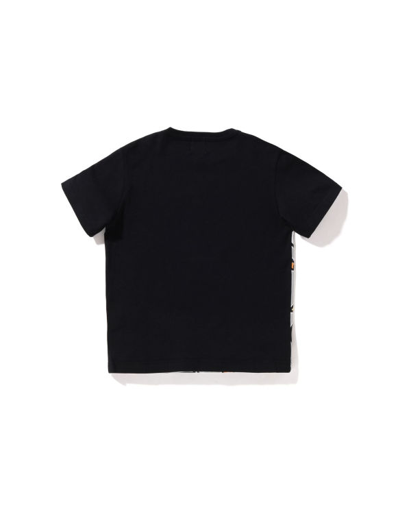 Camiseta Bape Big Milo Speech Balloon Niños Negros | 710253-MXQ