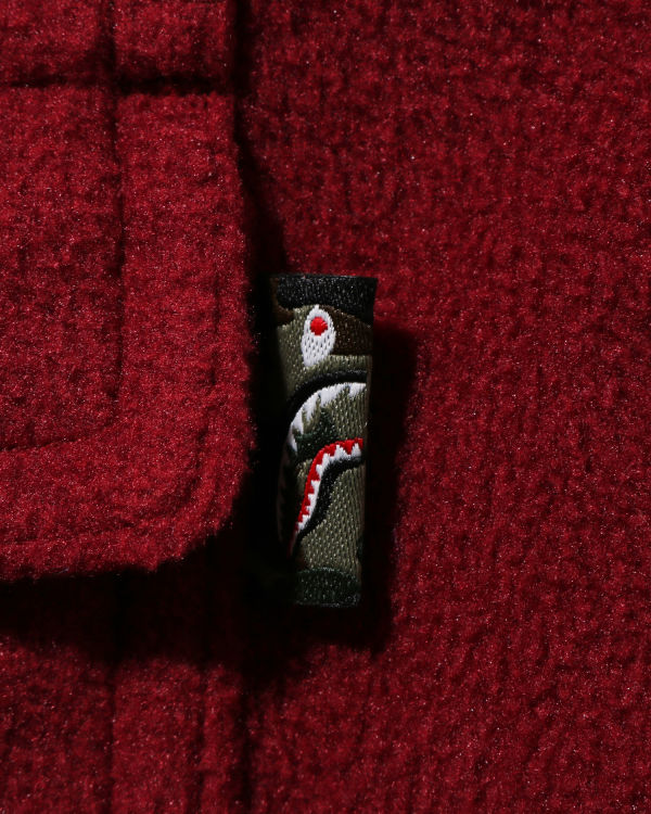 Chaquetas Bape Shark Patch Niños Rojos Claro | 167304-UCY