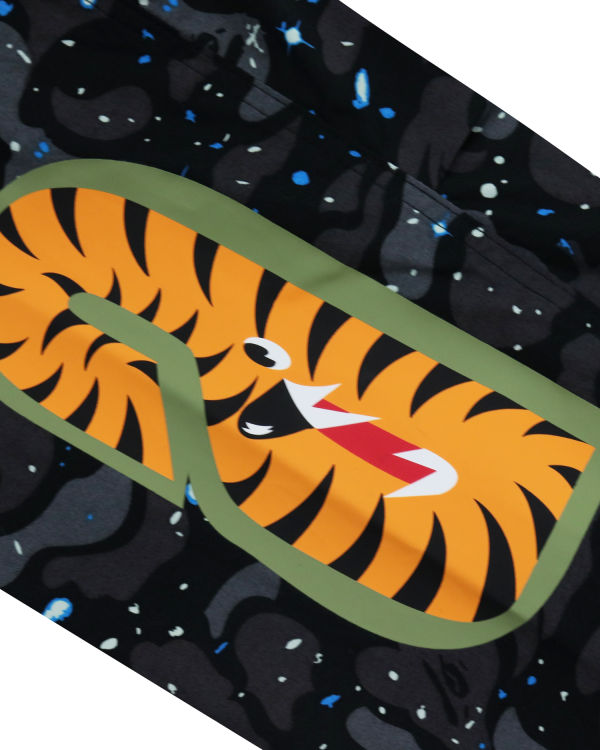 Chaquetas Bape Space Camo Shark M-65 Hombre Negros | 529760-ELP